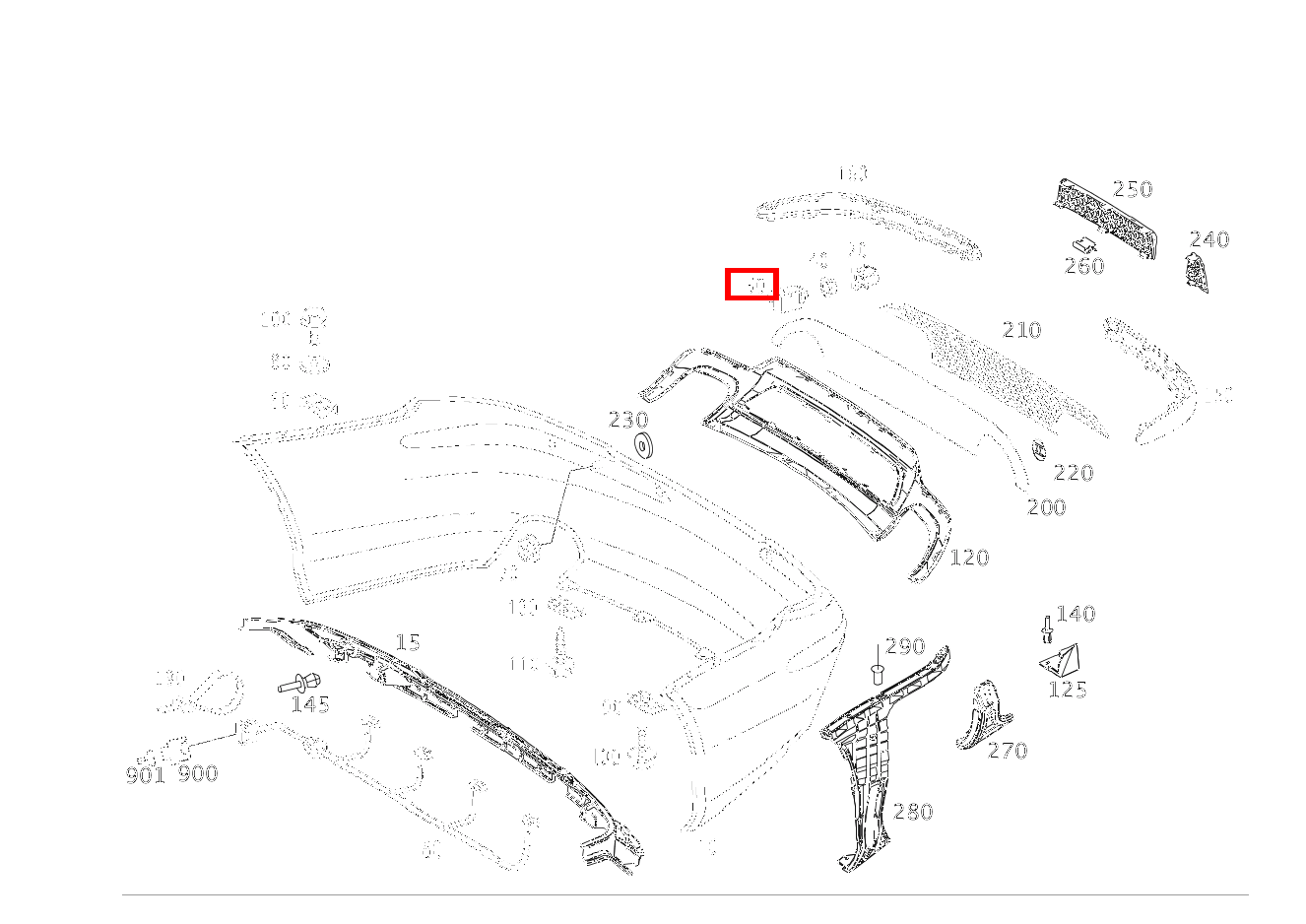 ABSTANDSSENSOR PARKTRONIC-SYSTEM SL 65 AMG Roadster BCA 230 ABSTANDSSENSOR PARKTRONIC-SYSTEM SL 65 AMG Roadster BCA 230