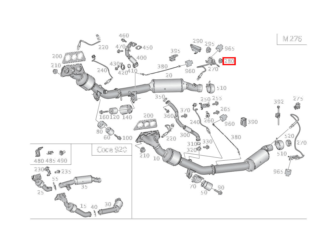 Sechskantmutter Mit Bund BEFESTIGUNG NOX-SENSOR; 5 MM ML/GLE 350 4MATIC 166 Sechskantmutter Mit Bund BEFESTIGUNG NOX-SENSOR; 5 MM ML/GLE 350 4MATIC 166