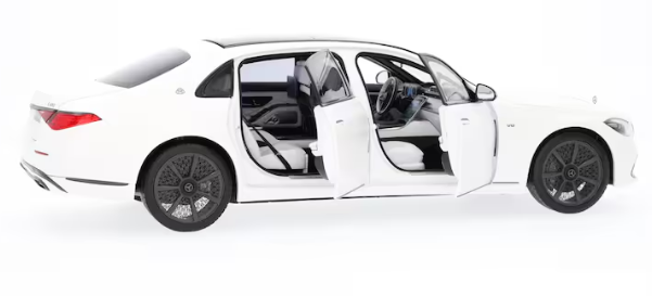 Mercedes-Maybach S 680 4MATIC, Night Series, X223 MANUFAKTUR opalithweiß magno, 1:18 Mercedes-Maybach S 680 4MATIC, Night Series, X223 MANUFAKTUR opalithweiß magno, 1:18