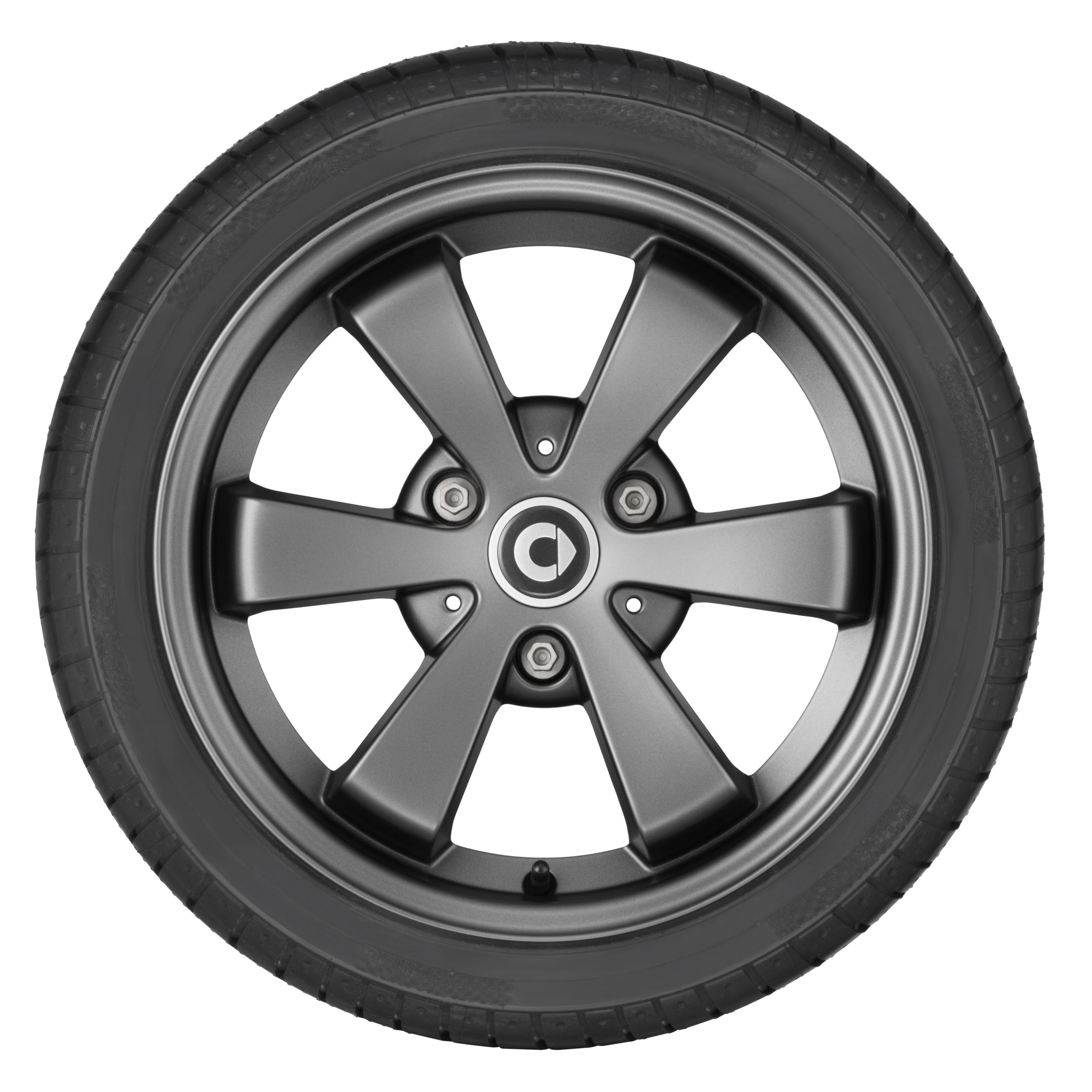 Mercedes-Benz - 6-Speichen-Leichtmetallrad, 15 Zoll, Design 5 6-Speichen-Leichtmetallrad, 15 Zoll, Design 5