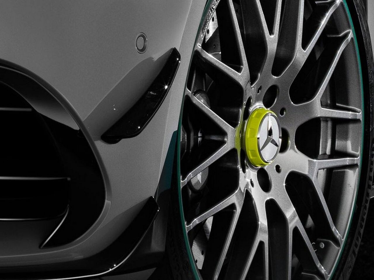 AMG Radnabenabdeckung, im Zentralverschlussde