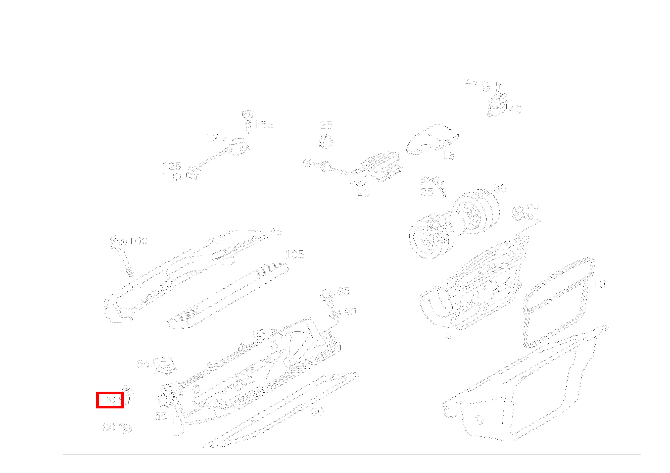 ANSCHLUSSSTUECK AN WASSERABLEITER SL 600 Roadster mit Automatik 129