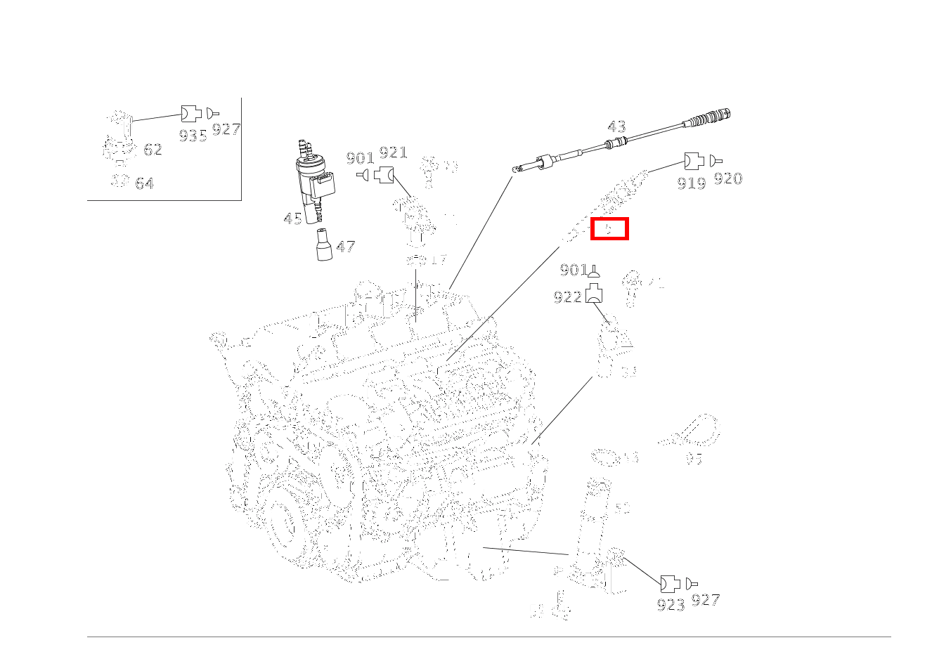 STABGLUEHKERZE CLC 220 CDI Sportcoupé RL 203 STABGLUEHKERZE CLC 220 CDI Sportcoupé RL 203