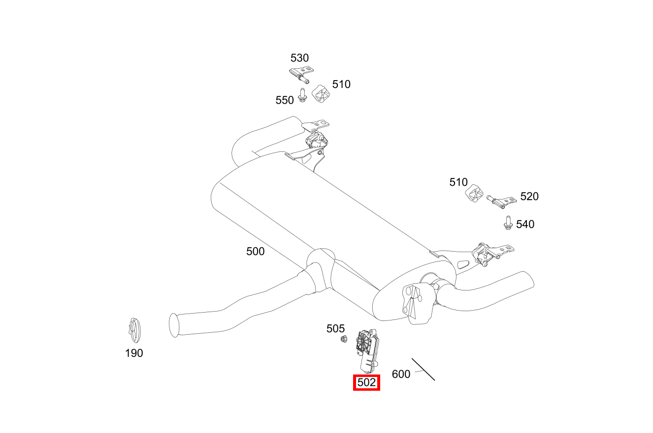 Aktuator GLC 300 4MATIC BCA 253 Aktuator GLC 300 4MATIC BCA 253
