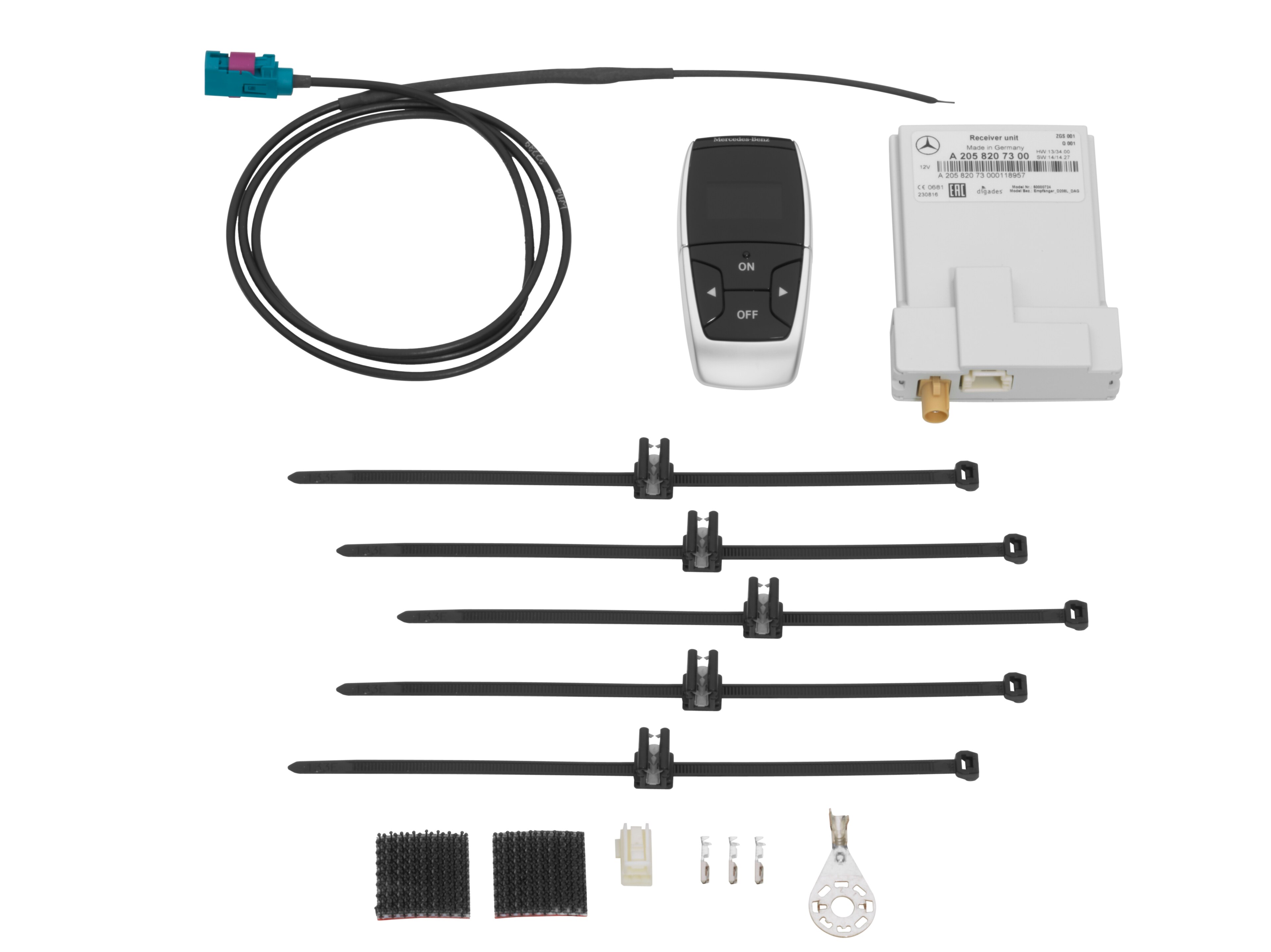 Standheizung, Funkfernbedienung, Code HY1, Ei