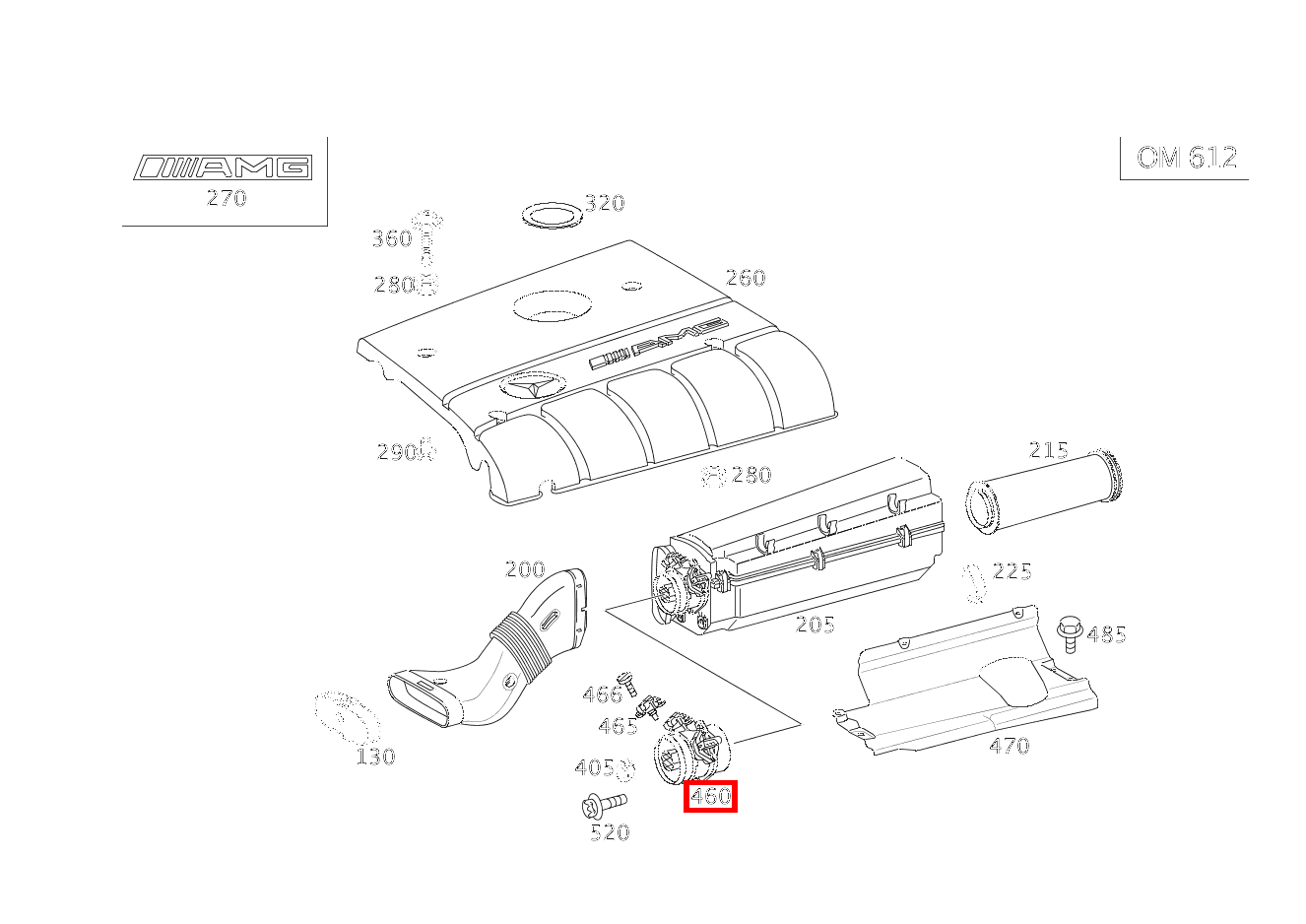 LUFTMASS.MESSER CL 30 CDI AMG 203 LUFTMASS.MESSER CL 30 CDI AMG 203