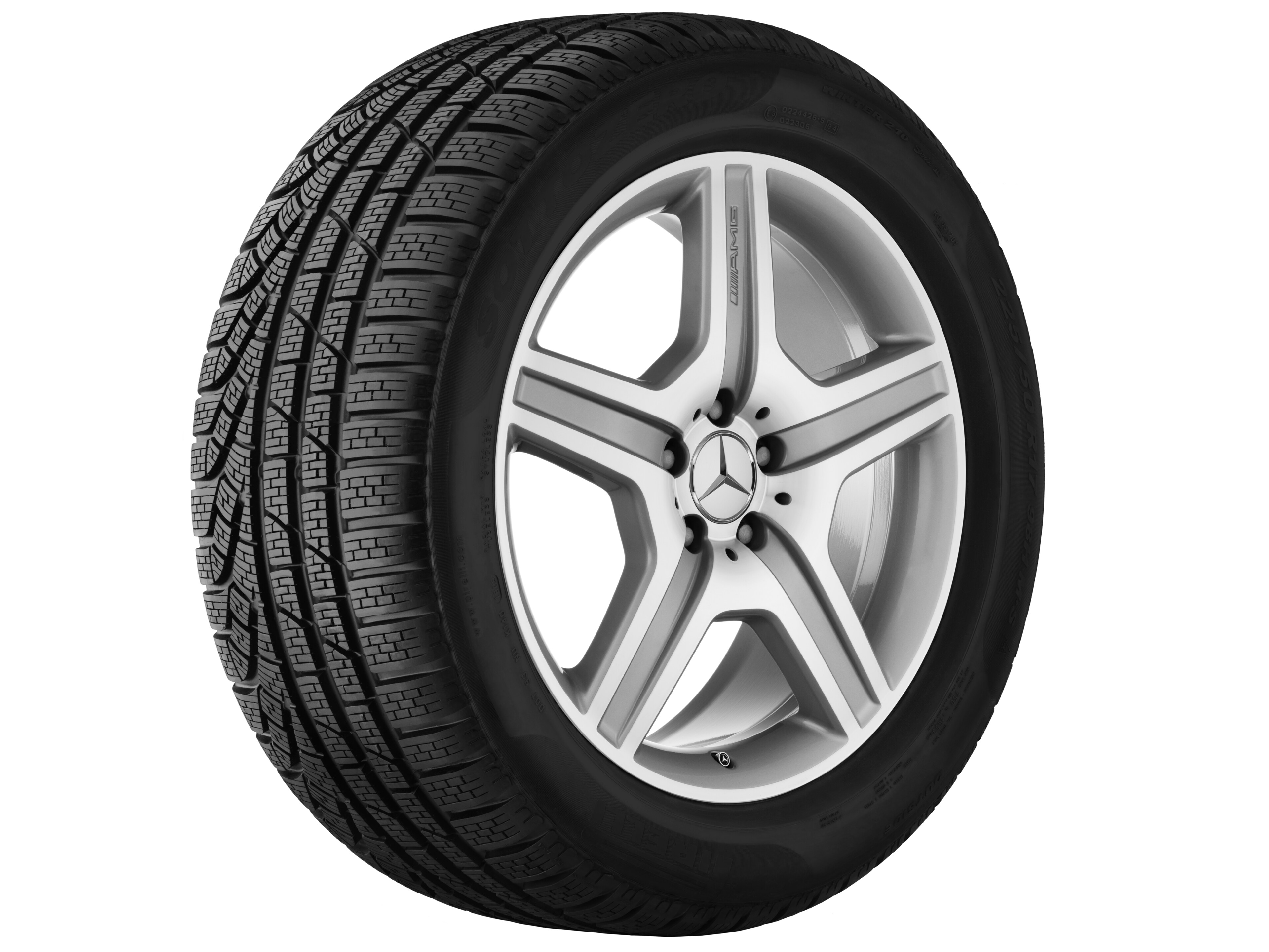 Mercedes-Benz - AMG 5-Speichen-Rad, 48,3 cm (19 Zoll) AMG 5-Speichen-Rad, 48,3 cm (19 Zoll)