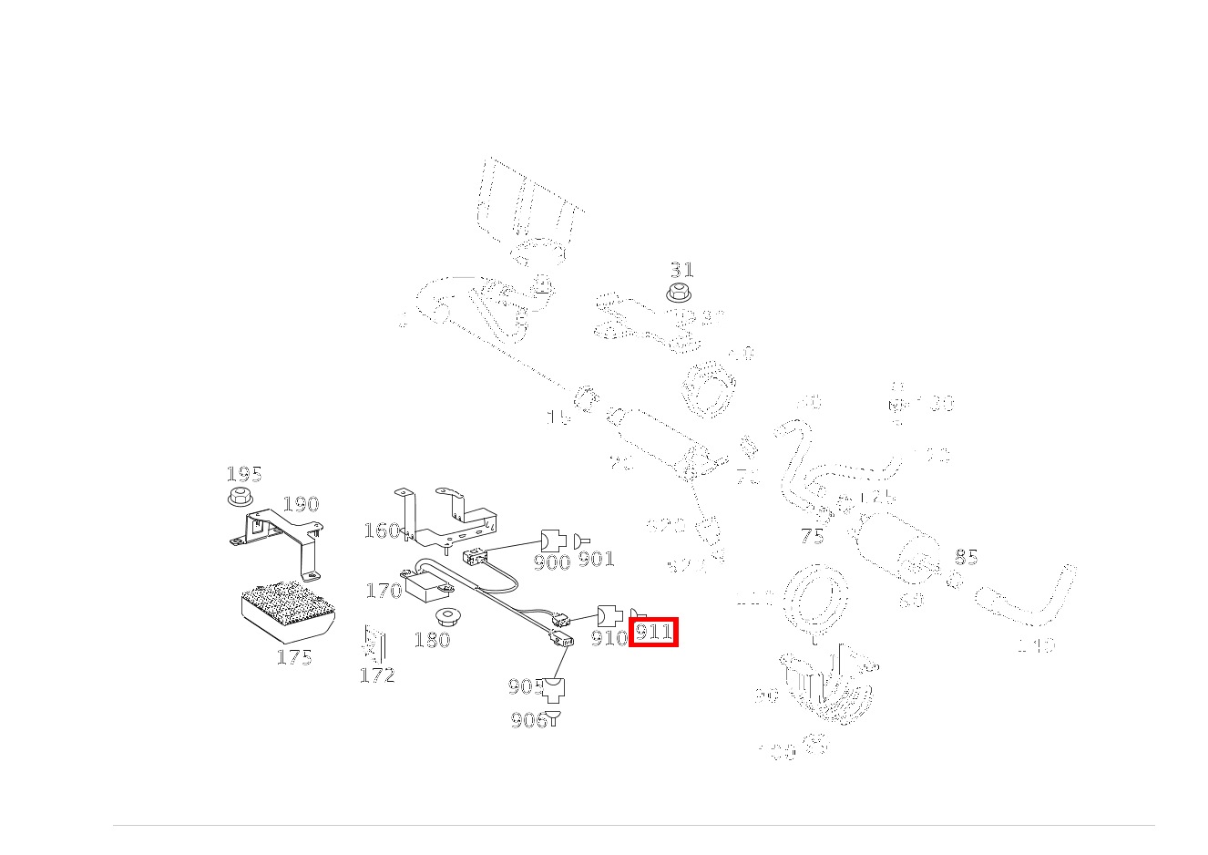 CRIMP-STIFTKONTAKT STEUERGERAET KRAFTSTOFFOERDERPUMPE N118; 0.5-0.75 MM2 MQS SL 600 Roadster 230
