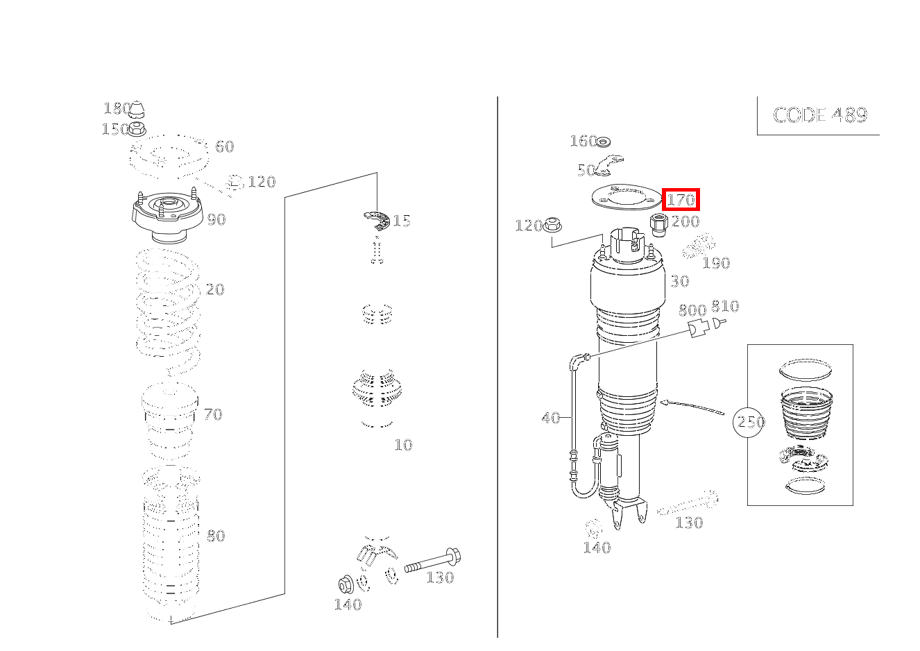 Abstandsring E 320 T CDI 4MATIC 211