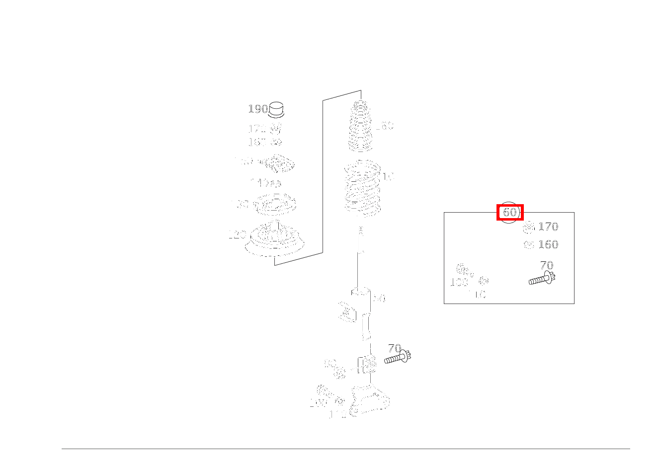 Befestigungsteile (TEILESATZ) VORDERACHSE CLK 63 AMG Cabriolet 209 Befestigungsteile (TEILESATZ) VORDERACHSE CLK 63 AMG Cabriolet 209