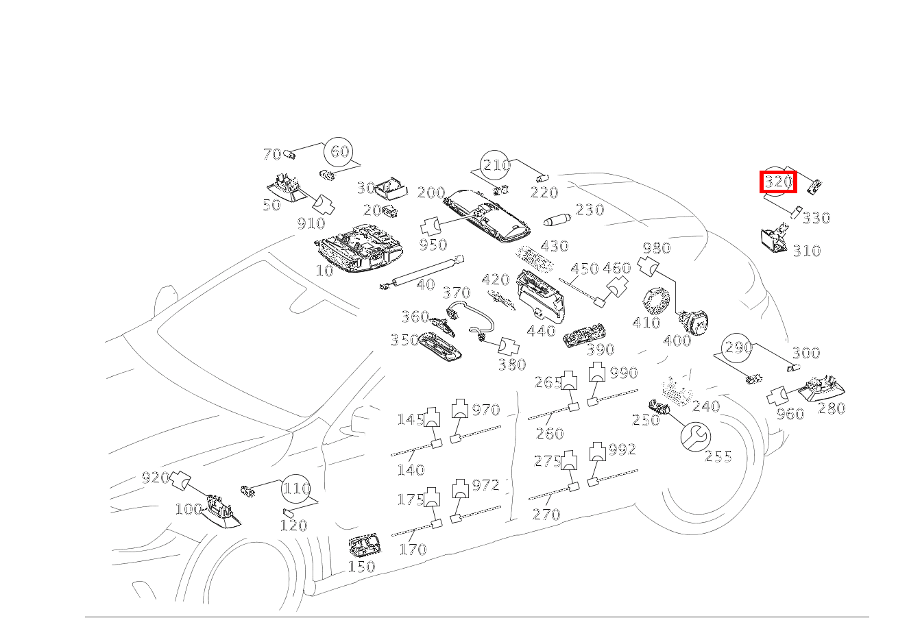 Lampenfassung Mit Glühlampe; 12V-5W Mercedes-AMG GLA 45 4MATIC Sport Utility Vehicle 156 Lampenfassung Mit Glühlampe; 12V-5W Mercedes-AMG GLA 45 4MATIC Sport Utility Vehicle 156
