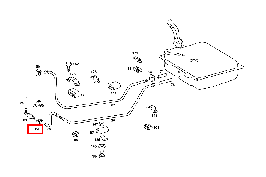 Schelle RUECKLAUFSCHLAUCH VOM MOTOR AN RUECKLAUFLEITUNG; 12-22 MM 300 TDT 123 Schelle RUECKLAUFSCHLAUCH VOM MOTOR AN RUECKLAUFLEITUNG; 12-22 MM 300 TDT 123