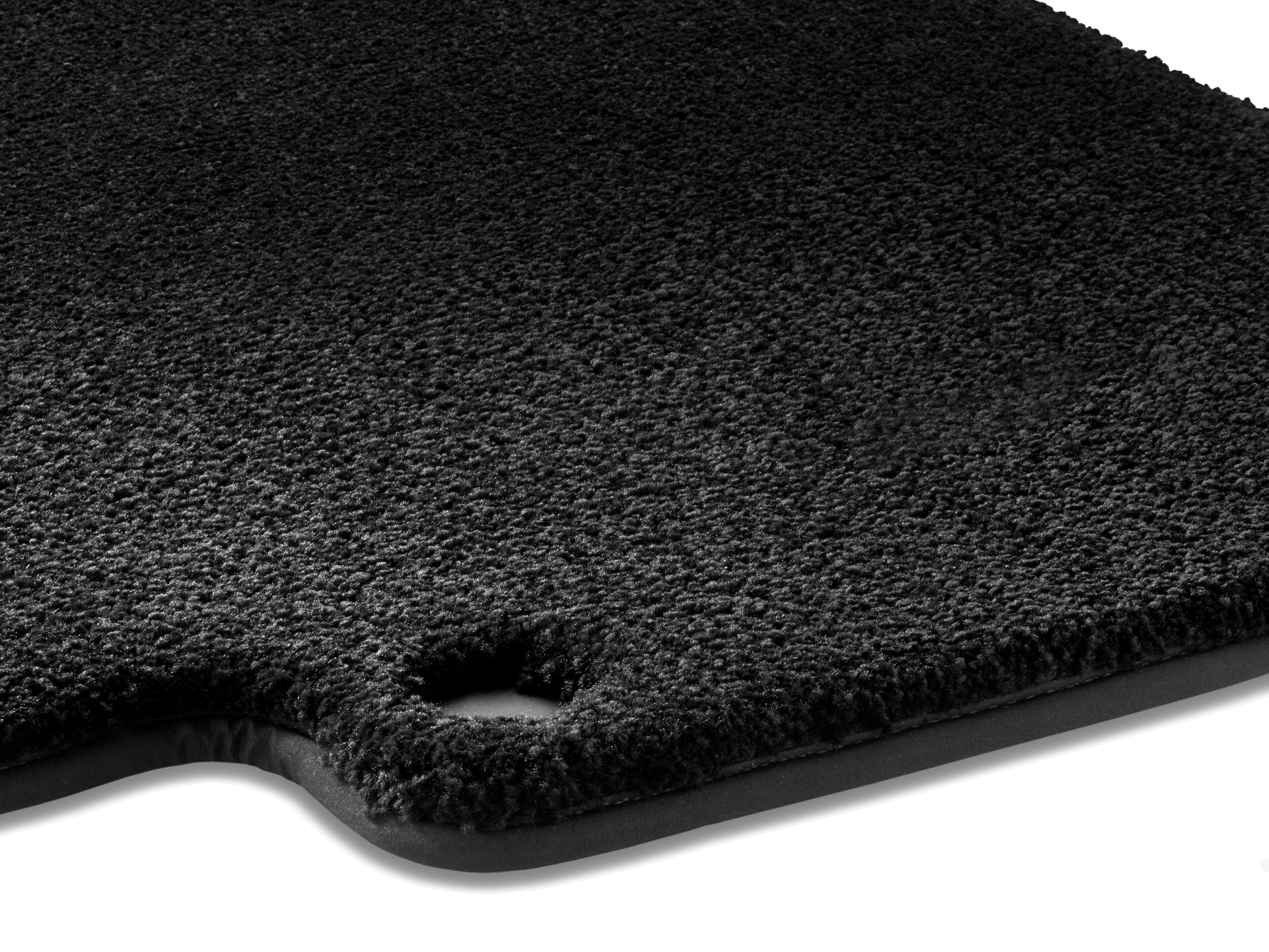 Veloursmatten, Fond, 1-teilig, schwarz EQS X296