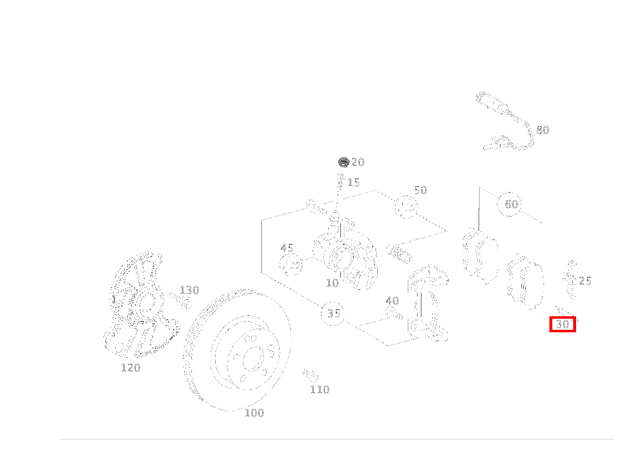 TEILESATZ FUEHRUNGSBOLZEN Links und rechts CLC 350 Sportcoupé 203