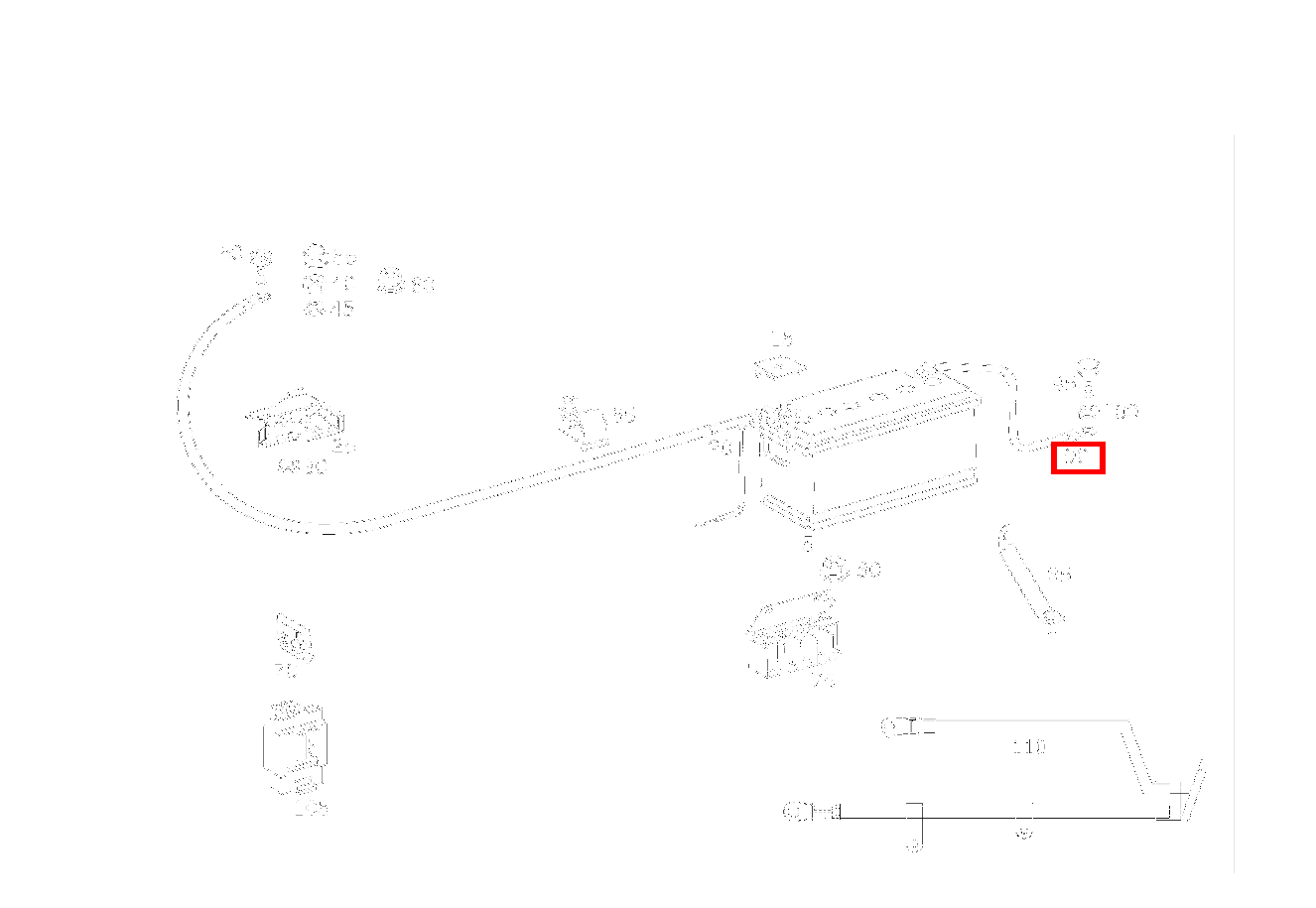 Masseleitung BATTERIE ZUM RAHMEN SL 600 Roadster mit Automatik 129 Masseleitung BATTERIE ZUM RAHMEN SL 600 Roadster mit Automatik 129