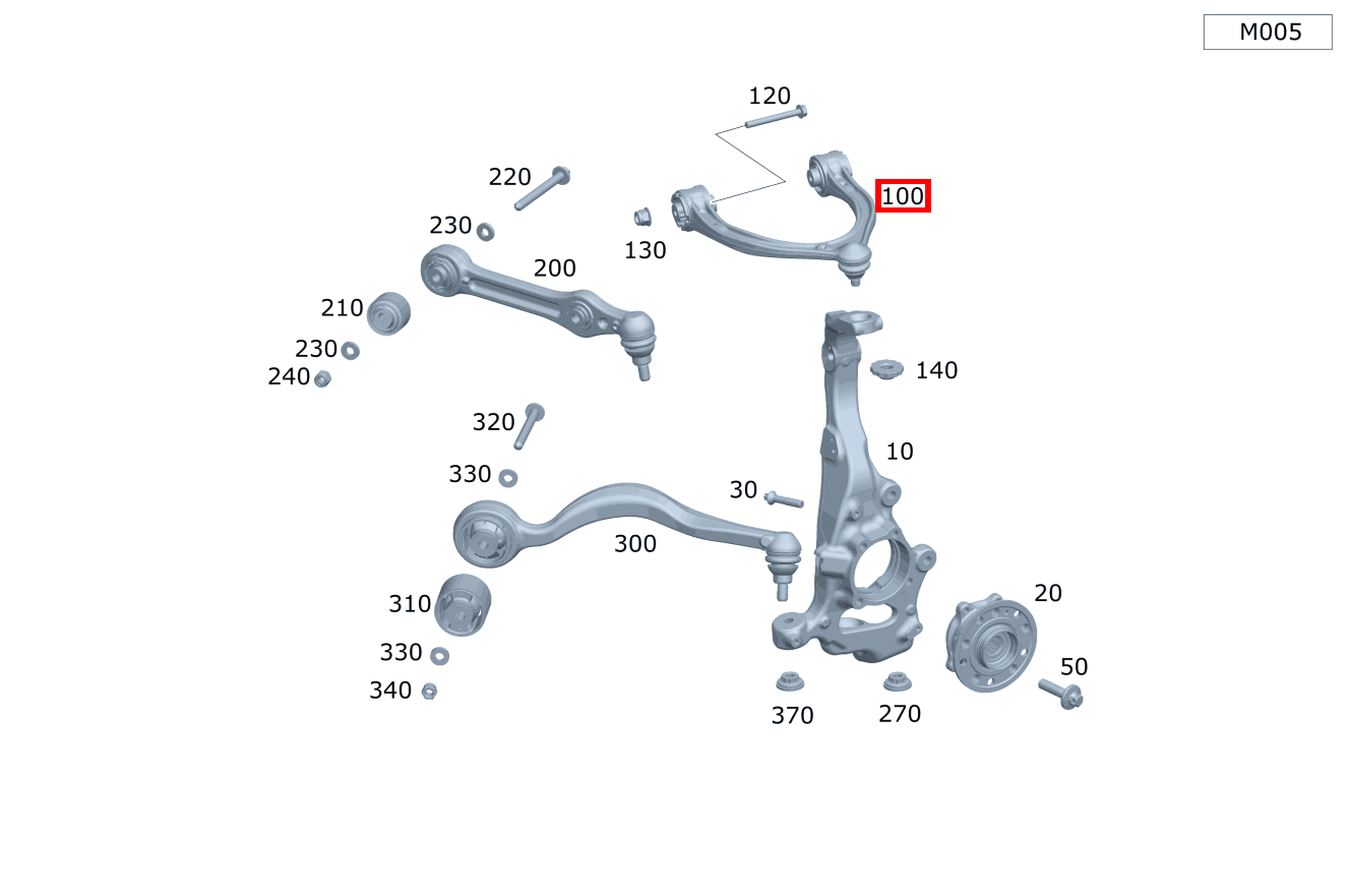 Querlenker Links Mercedes-AMG E 63 S 4MATIC+ T-Modell 213