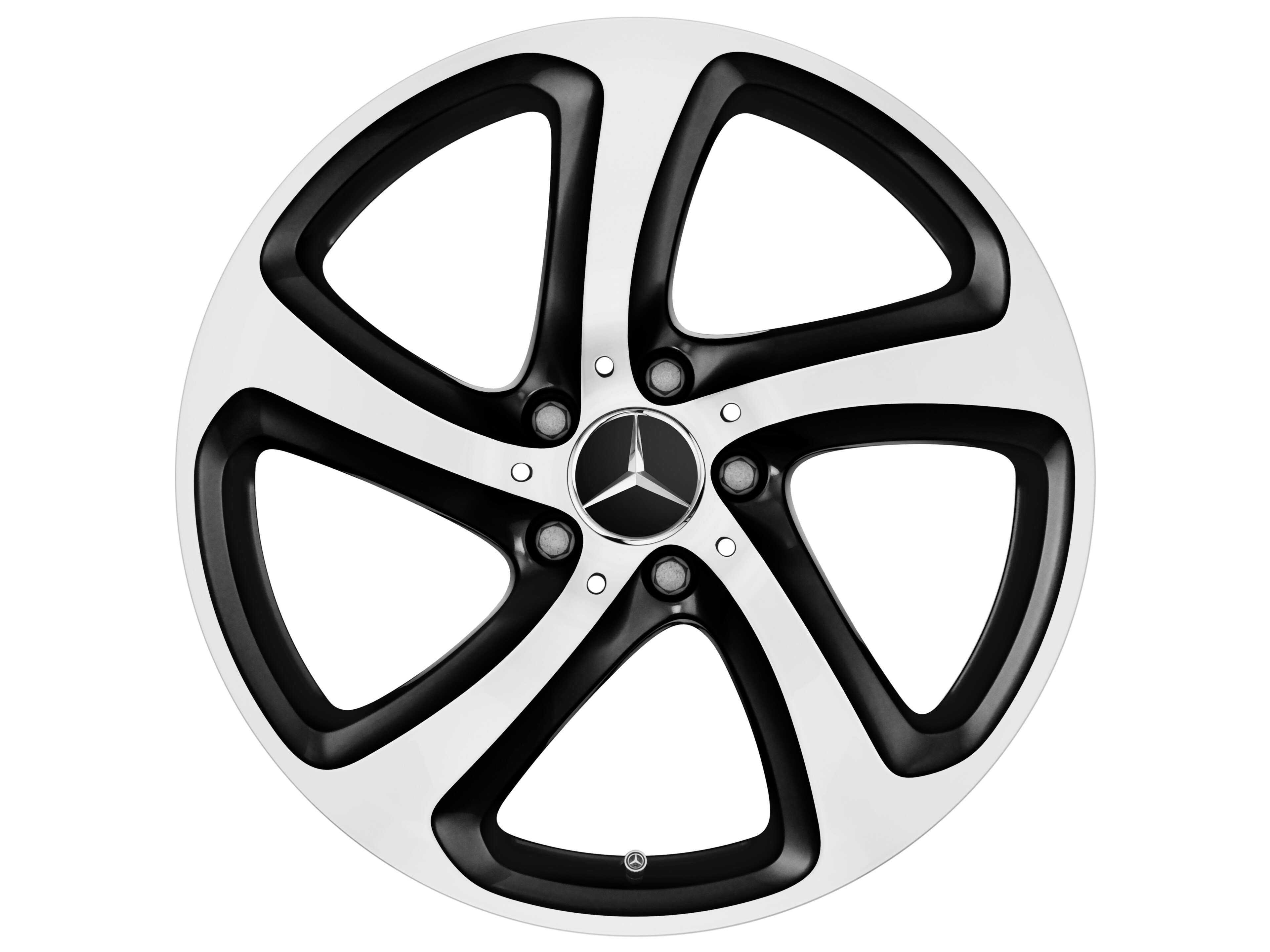 5-Speichen-Rad, 45,7 cm (18 Zoll), glanzgedre