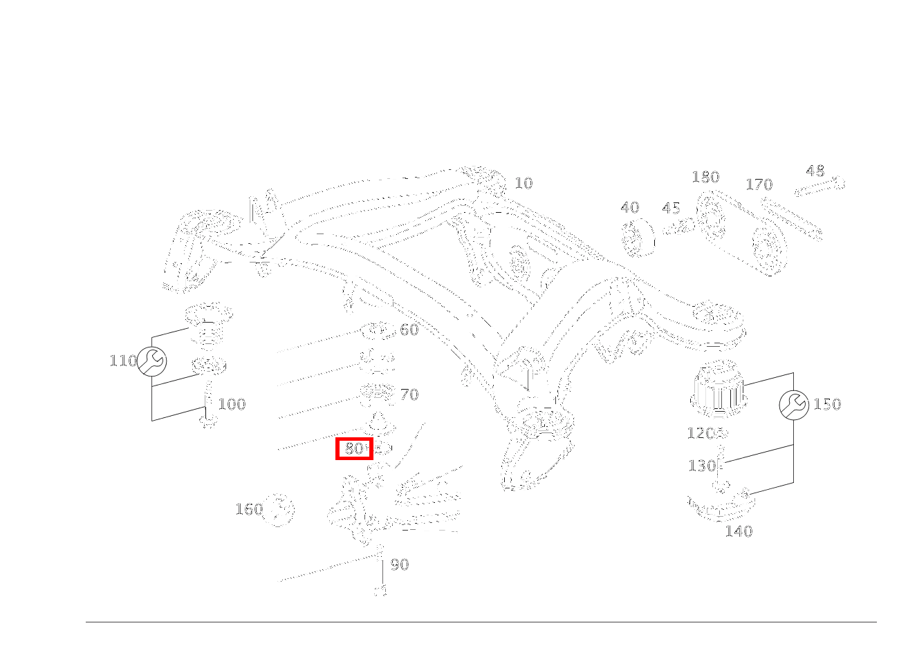 Abstandsscheibe NACH BEDARF; 1 MM C 320 Sportcoupé 203 Abstandsscheibe NACH BEDARF; 1 MM C 320 Sportcoupé 203