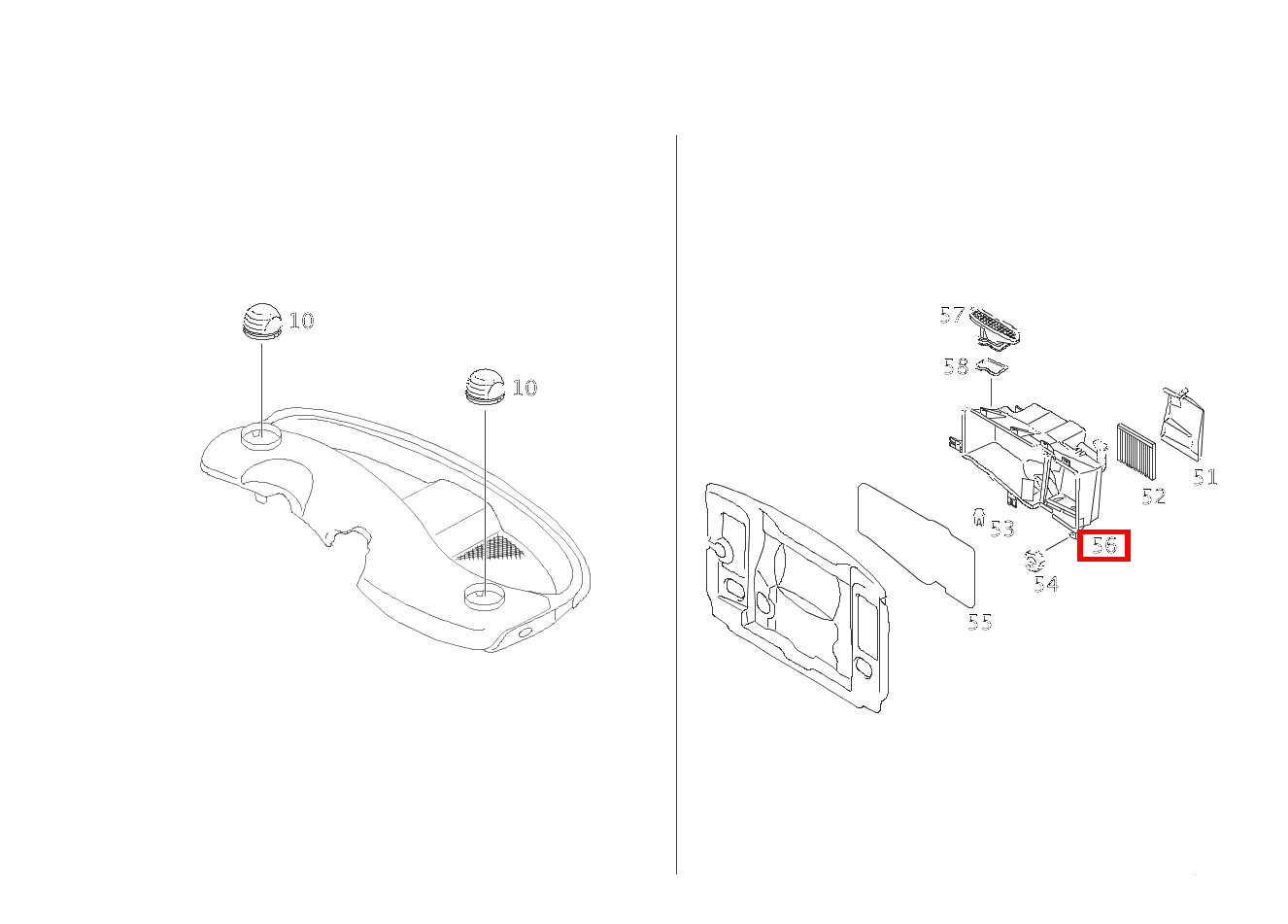 FRISCHLUFTANSAU WISCHWASSERBEHAELTER GLC 300 de 4MATIC 254 FRISCHLUFTANSAU WISCHWASSERBEHAELTER GLC 300 de 4MATIC 254