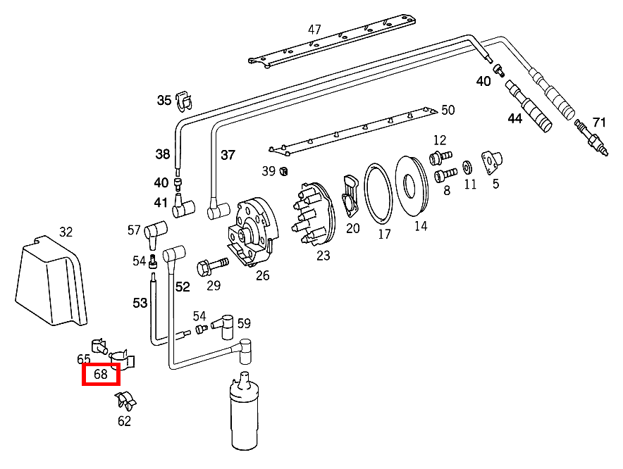 SPANNBACKENSCHELLE ZUENDLEITUNG AN KRAFTSTOFFLEITUNG; 14 MM 190 E 2.6 Limousine 201 SPANNBACKENSCHELLE ZUENDLEITUNG AN KRAFTSTOFFLEITUNG; 14 MM 190 E 2.6 Limousine 201
