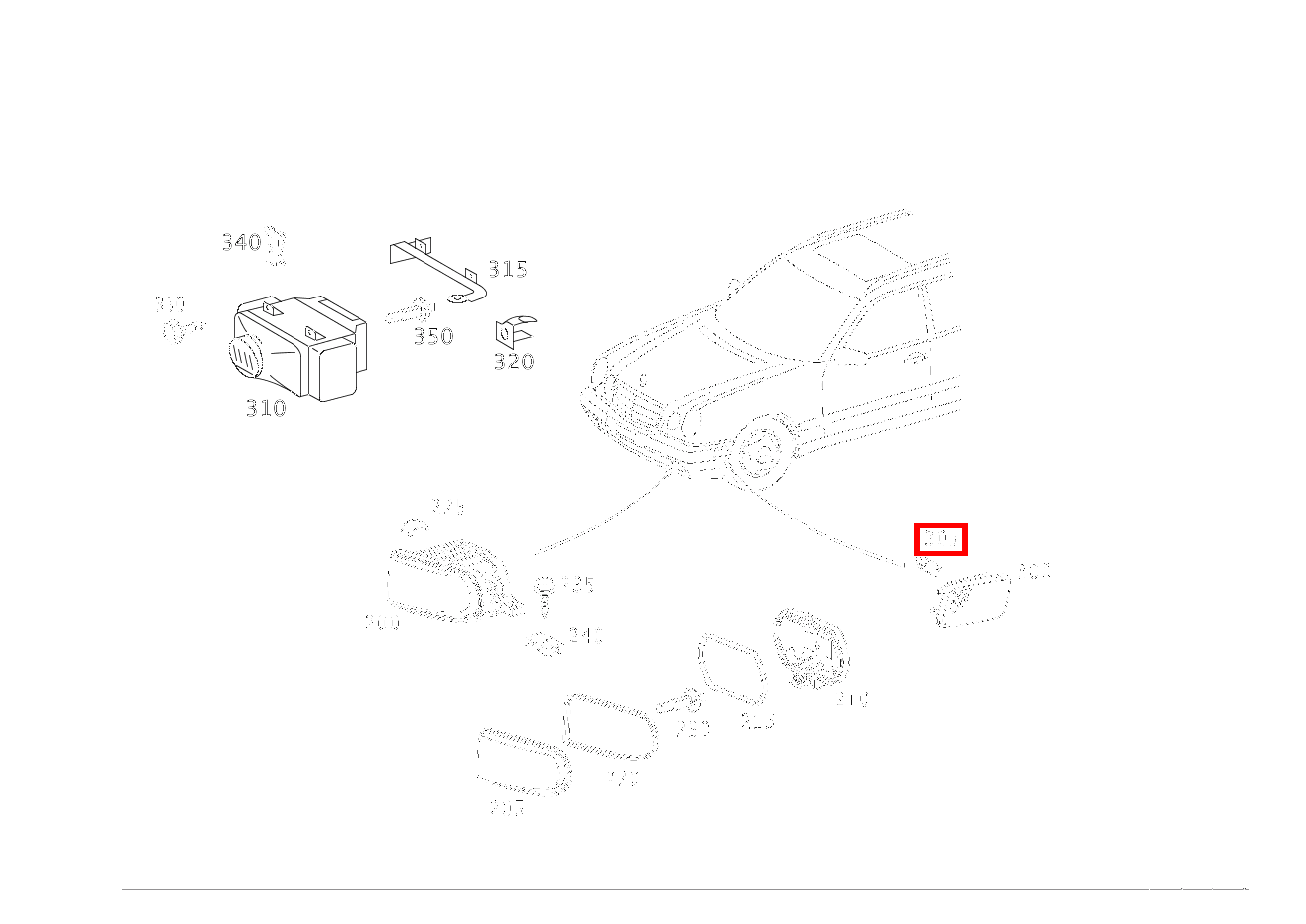 Glühlampe BLINKLEUCHTE; 12V-5W E 320 T V6 4-MATIC 210 Glühlampe BLINKLEUCHTE; 12V-5W E 320 T V6 4-MATIC 210