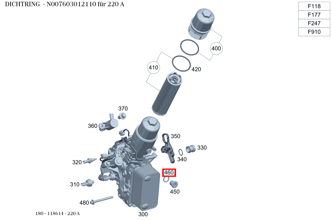 Dichtring 220 A 180 Dichtring 220 A 180