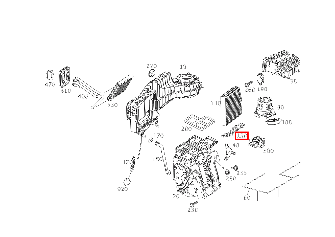 Abdeckklappe KOMBIFILTER A 45 AMG 4MATIC 176