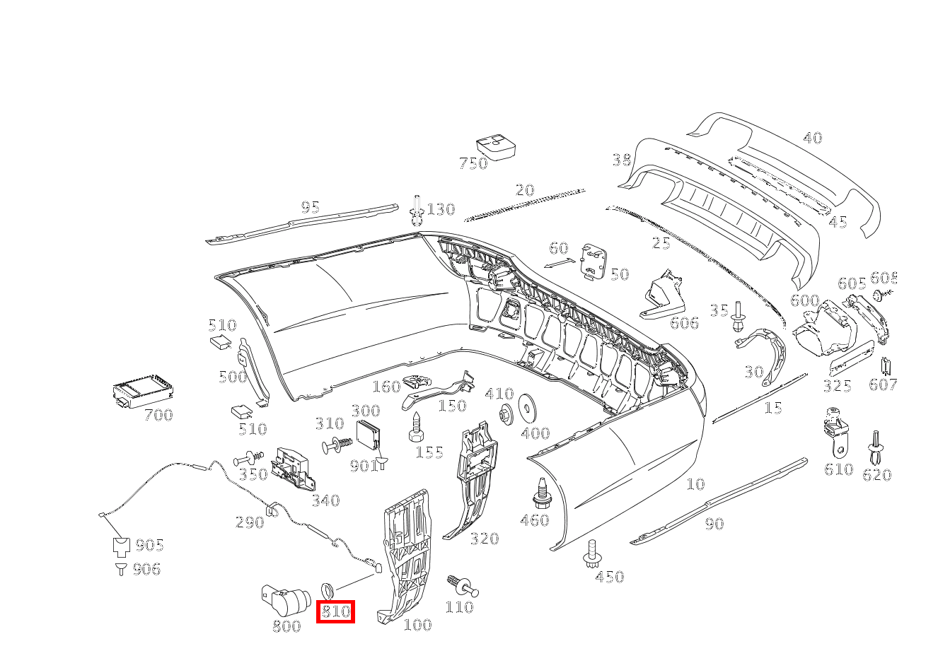 Abstandsring SENSOR S 550 Limousine lang BCA 221 Abstandsring SENSOR S 550 Limousine lang BCA 221