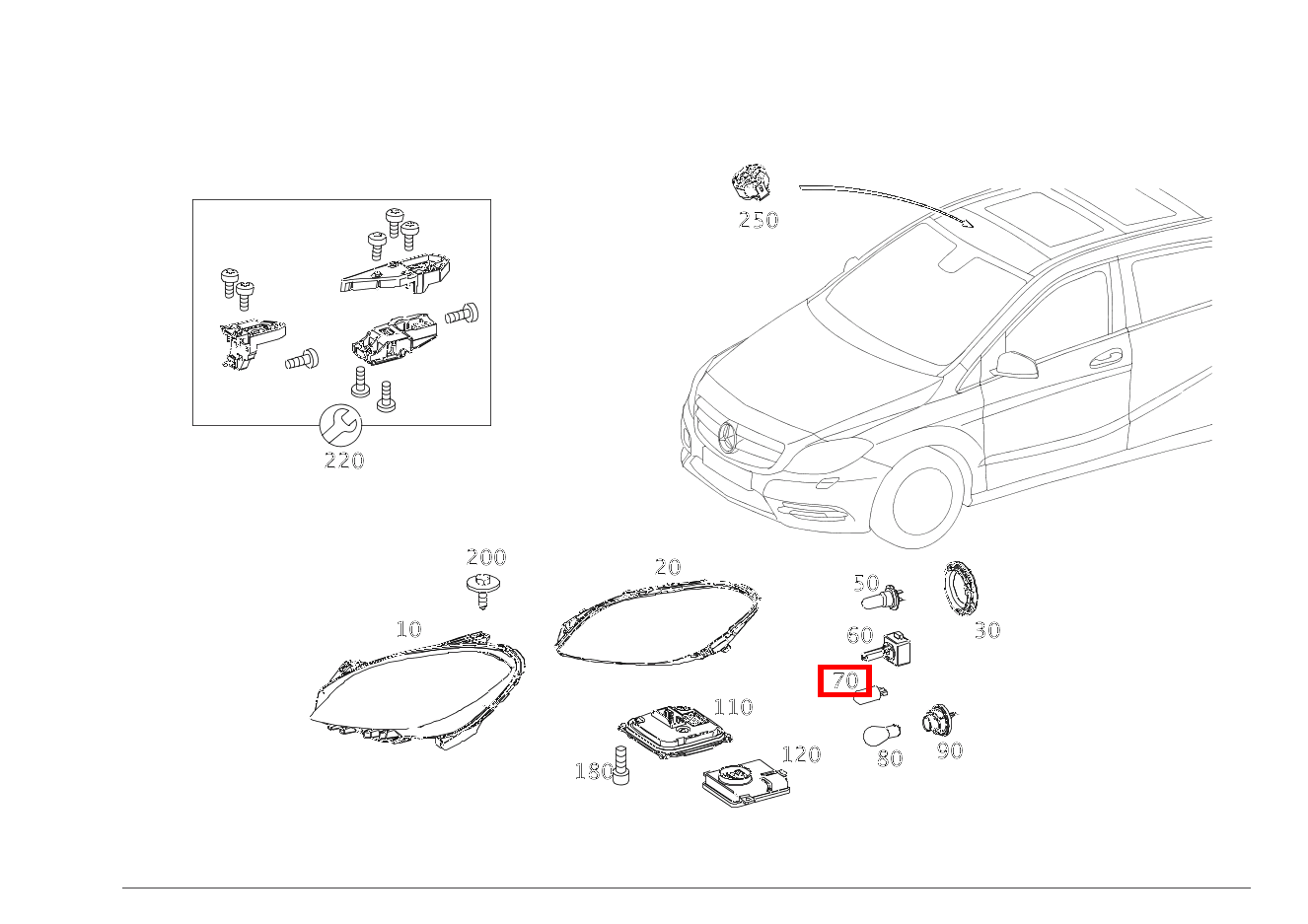 Glühlampe BEGRENZUNGSLEUCHTE RECHTS; 12V-5W ELECTRIC DRIVE 242 Glühlampe BEGRENZUNGSLEUCHTE RECHTS; 12V-5W ELECTRIC DRIVE 242