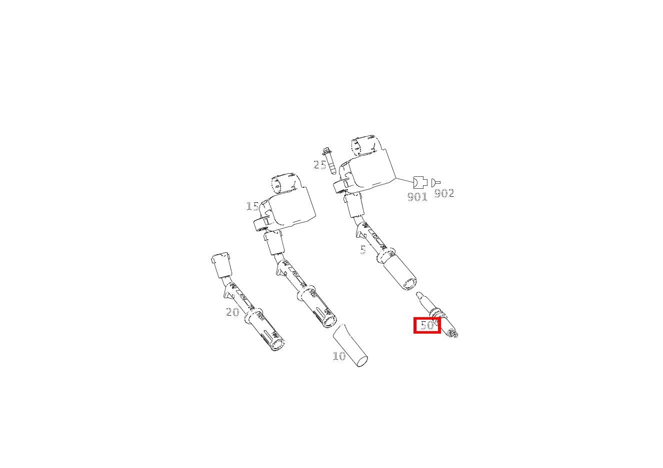 Zündkerze SL63 AMG 231