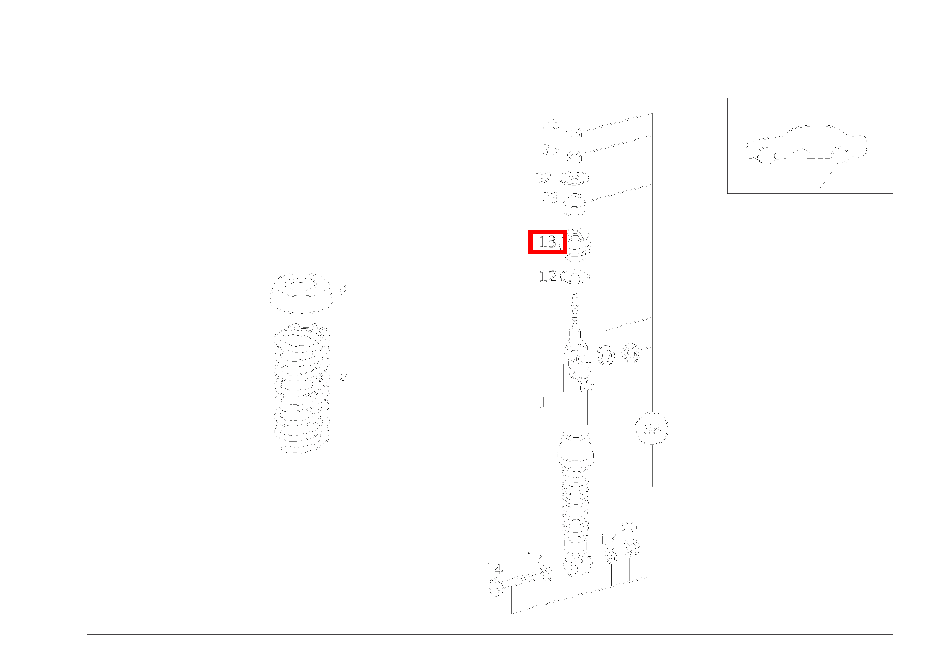 Gummipuffer FEDERBEIN AN RAHMEN CLK 230 Kompressor Coupé 208 Gummipuffer FEDERBEIN AN RAHMEN CLK 230 Kompressor Coupé 208
