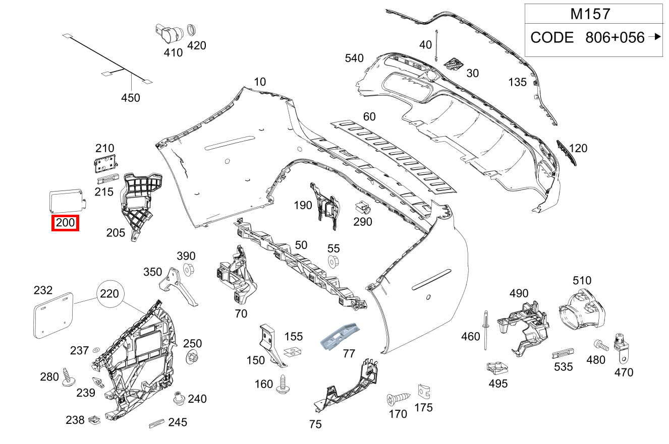 Radarsensor RECHTS Mercedes-AMG GLS 63 4MATIC Off-Roader 166 Radarsensor RECHTS Mercedes-AMG GLS 63 4MATIC Off-Roader 166