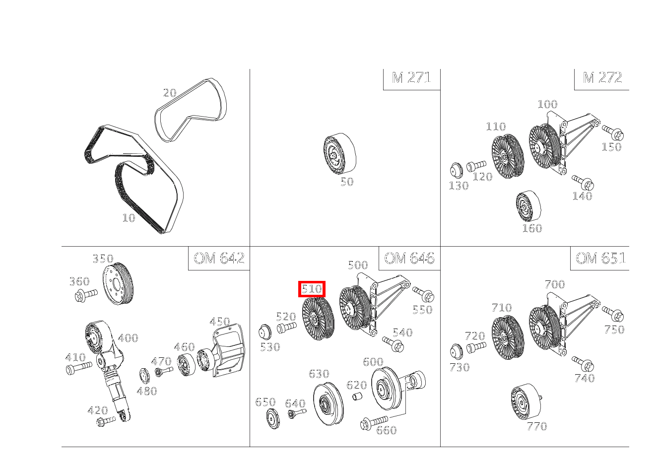 SPANNROLLE Umlenkrolle 906
