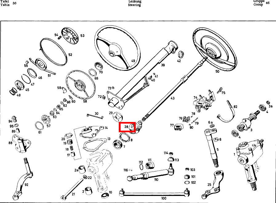 Lenkungskupplung MASSEANSCHLUSS 220 SE b/C 111 Lenkungskupplung MASSEANSCHLUSS 220 SE b/C 111