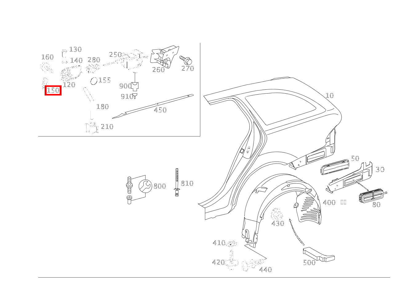 Feder TANKKLAPPE E 280 CDI T-Modell 213 Feder TANKKLAPPE E 280 CDI T-Modell 213