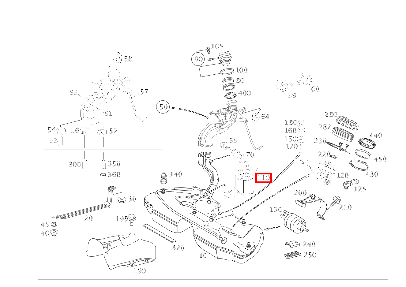 Fördereinheit Mit Vorratsgeber C 320 Sportcoupé 203