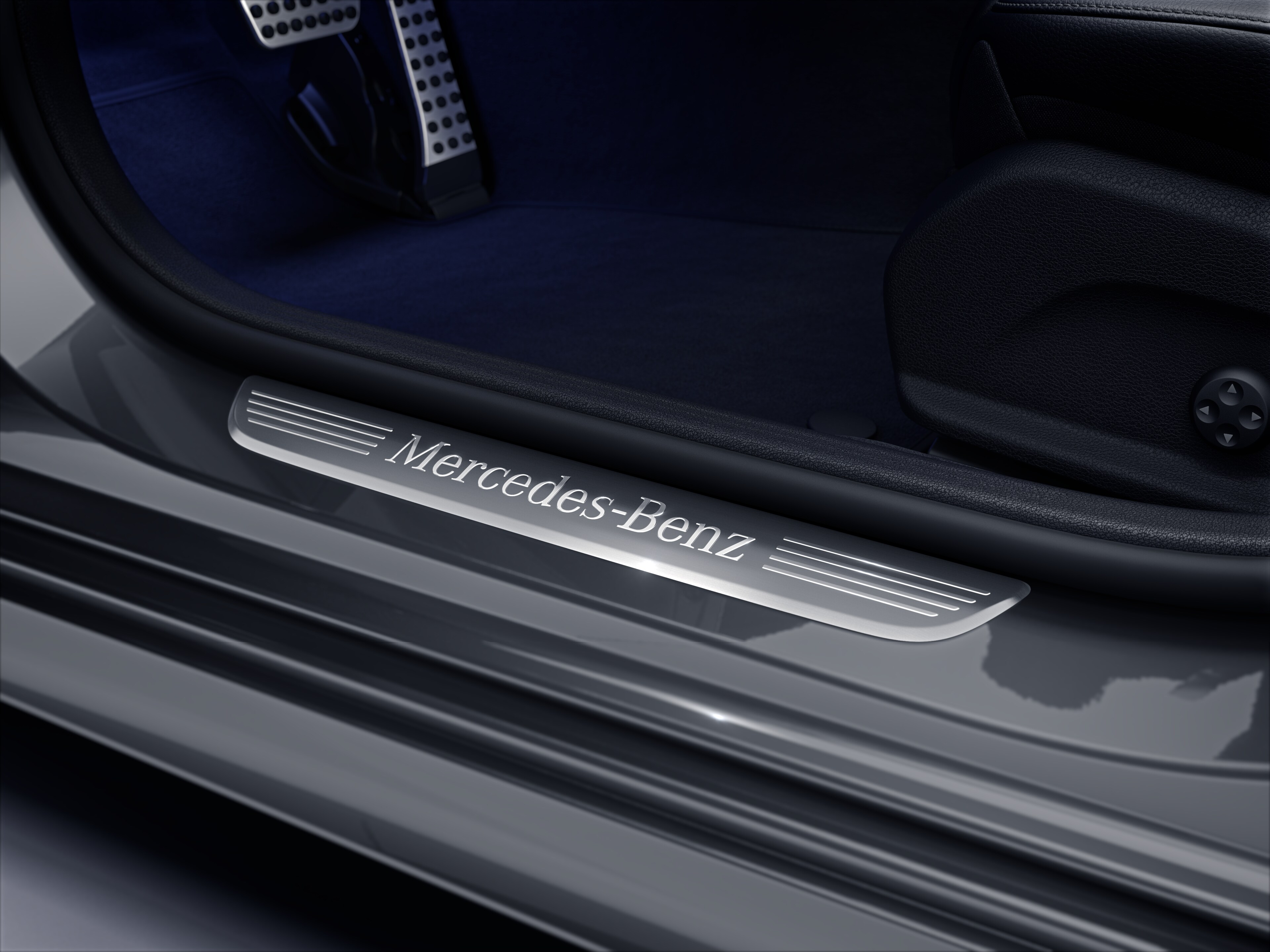 Einstiegsleiste, beleuchtet, vorne, 2-fach (4