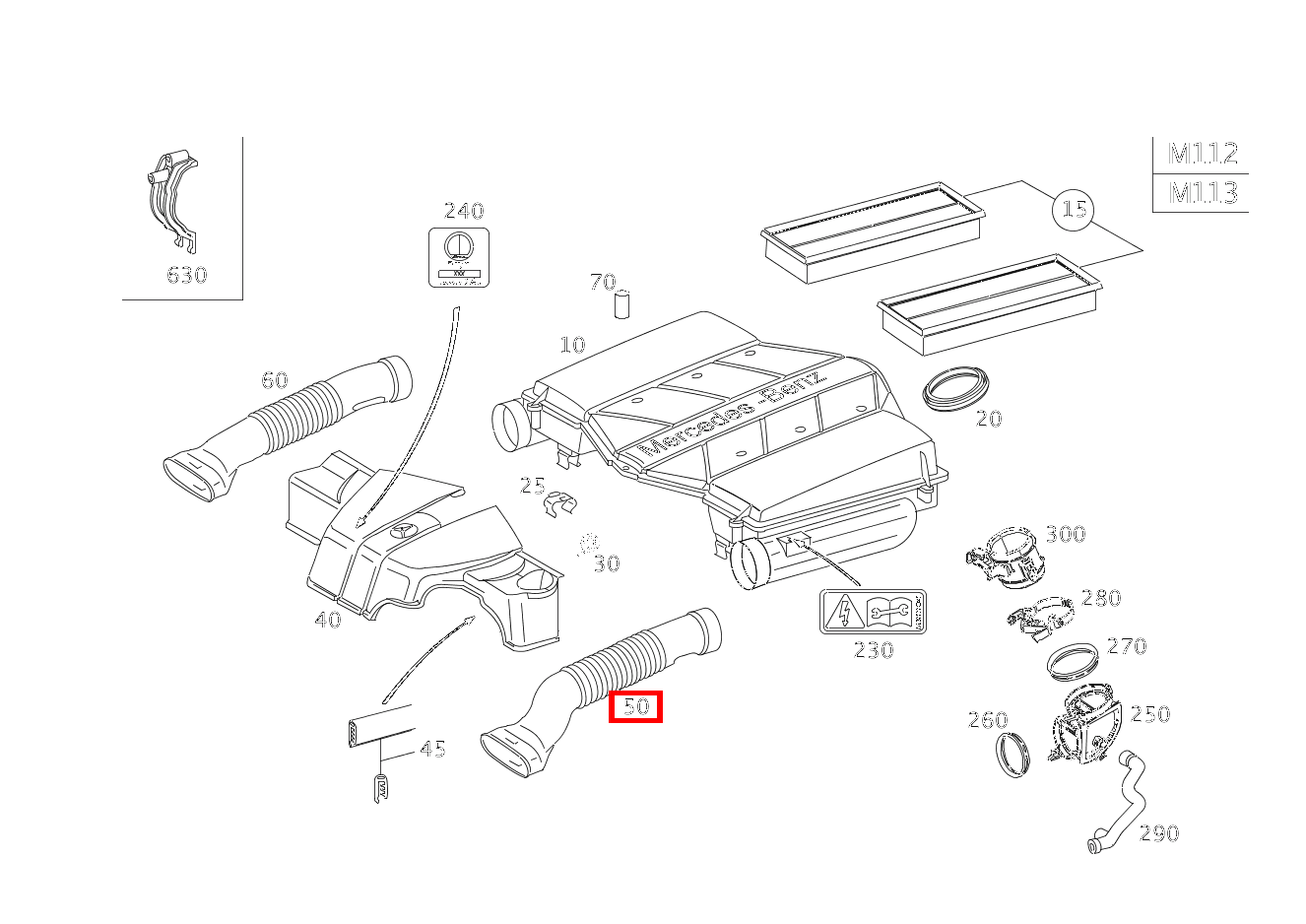 Rohrkrümmer LUFTANSAUGUNG LINKS RENATE 203 Rohrkrümmer LUFTANSAUGUNG LINKS RENATE 203