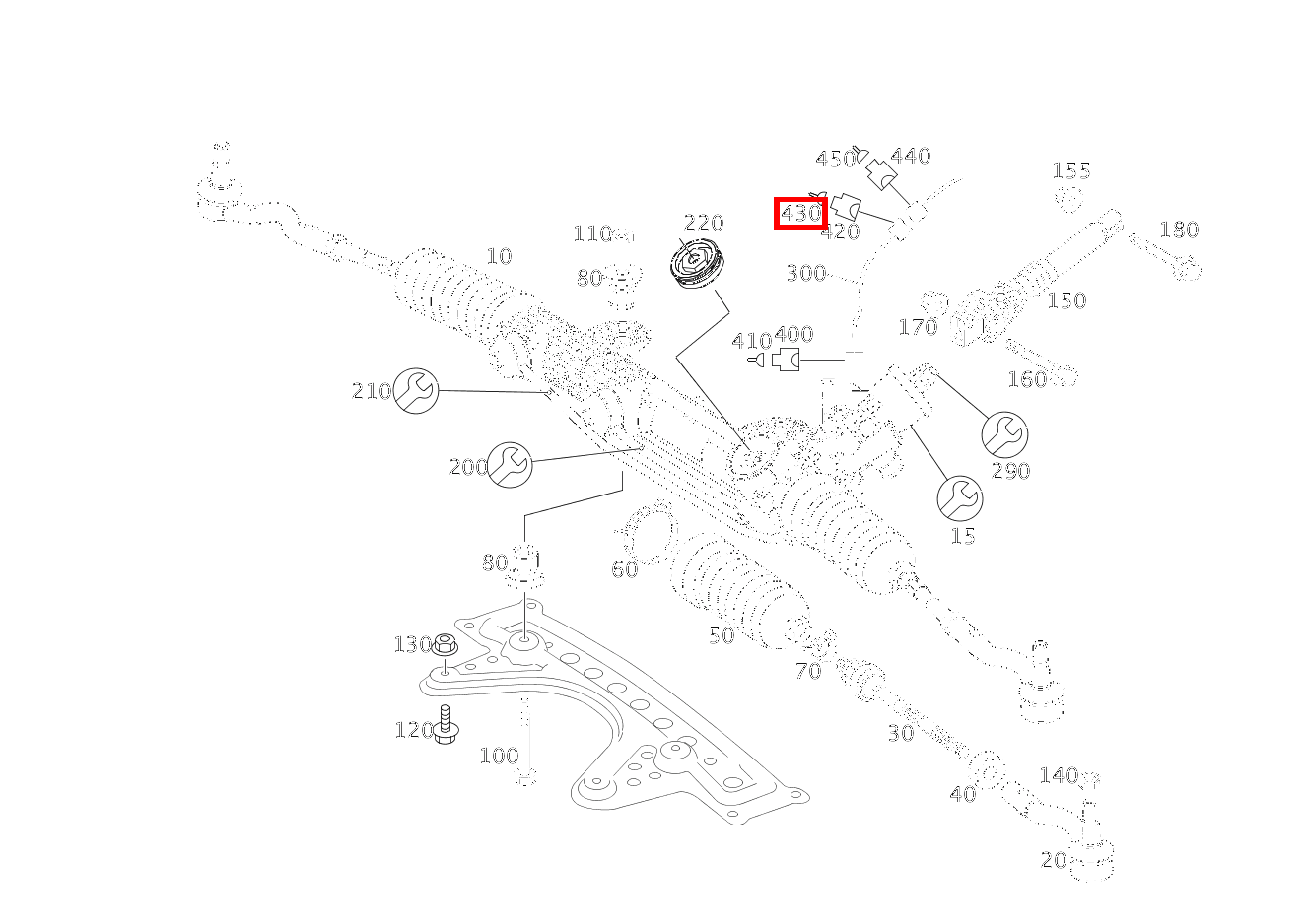 CRIMP-STIFTKONTAKT Steckverbindung Parameterlenkung; 0.5-0.75 MM2 MQS CLS 55 AMG 219