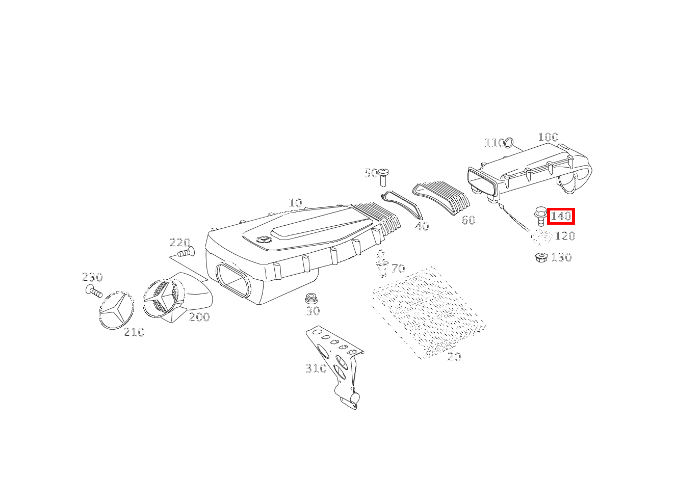 Sechsrundschraube BEFESTIGUNG HALTER; M6X12 SLR McLaren Roadster 199 Sechsrundschraube BEFESTIGUNG HALTER; M6X12 SLR McLaren Roadster 199