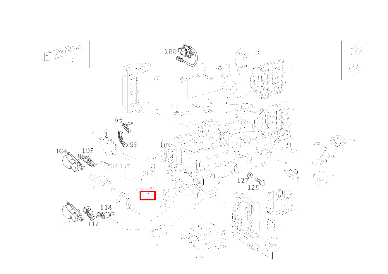 Temperatursensor KLIMAANLAGE ML 500 Off-Roader 163