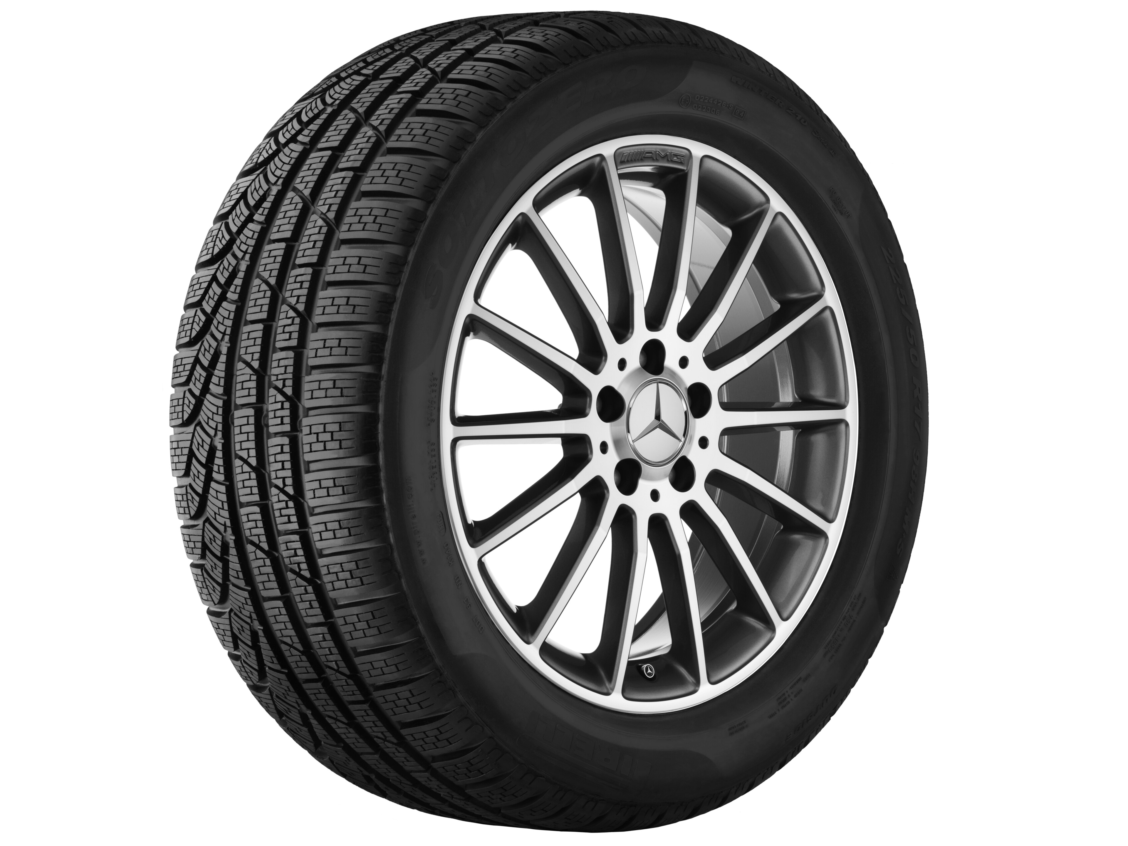 AMG Vielspeichen-Rad, 45,7 cm (18 Zoll)