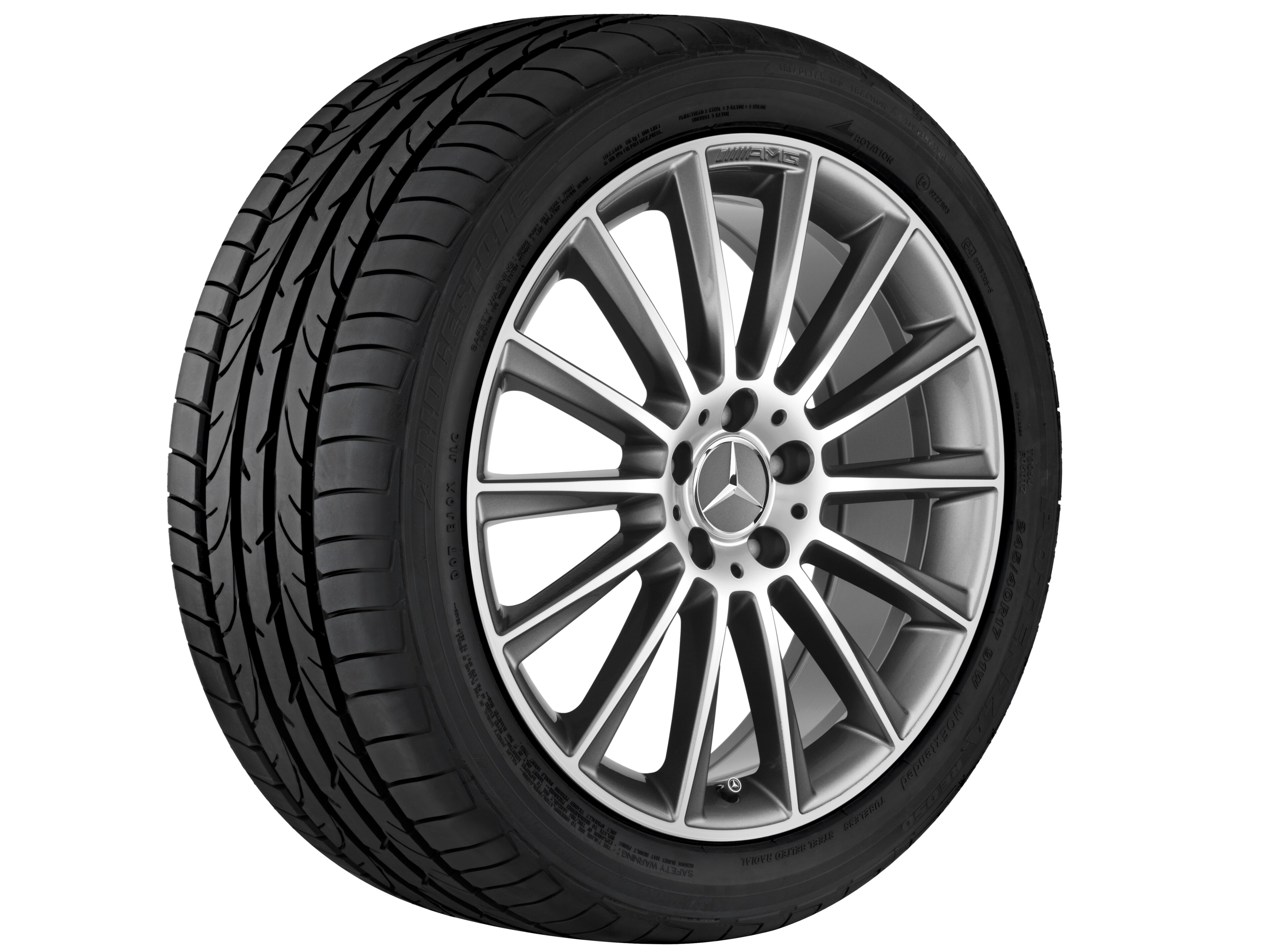 Mercedes-Benz - AMG Vielspeichen-Rad, 45,7 cm (18 Zoll) AMG Vielspeichen-Rad, 45,7 cm (18 Zoll)