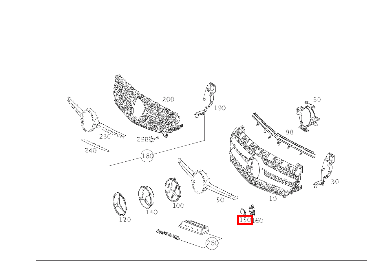 Radarsensor Kollisionswarner Mercedes-Benz A 45 AMG 4M 176
