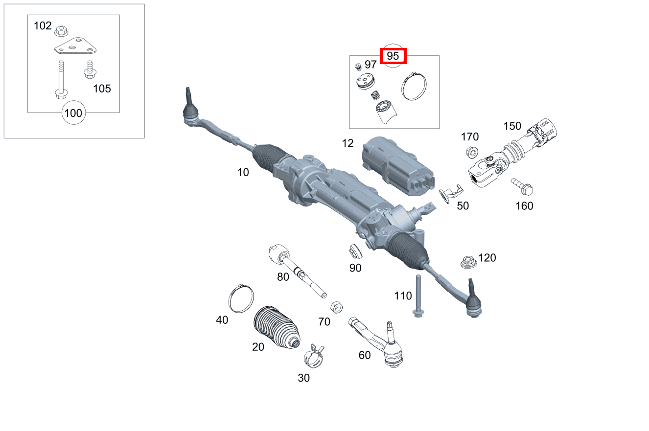 Druckstück Teilesatz CLK 320 COUPE 209 Druckstück Teilesatz CLK 320 COUPE 209