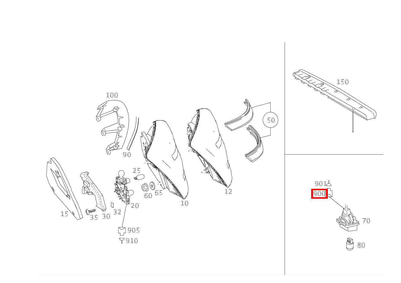Kupplungsgehäuse KENNZEICHENLEUCHTE 2-POLIG E19/1,E19/2; 2-PIN MLK1.2 S 550 Limousine lang BCA 221 Kupplungsgehäuse KENNZEICHENLEUCHTE 2-POLIG E19/1,E19/2; 2-PIN MLK1.2 S 550 Limousine lang BCA 221