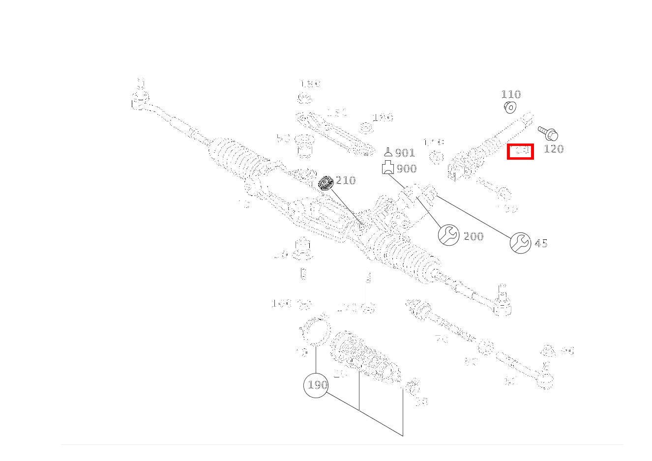 KUPPLUNGSMUFFE LENKUNGSKUPPLUNG SL 65 AMG Roadster BCA 230
