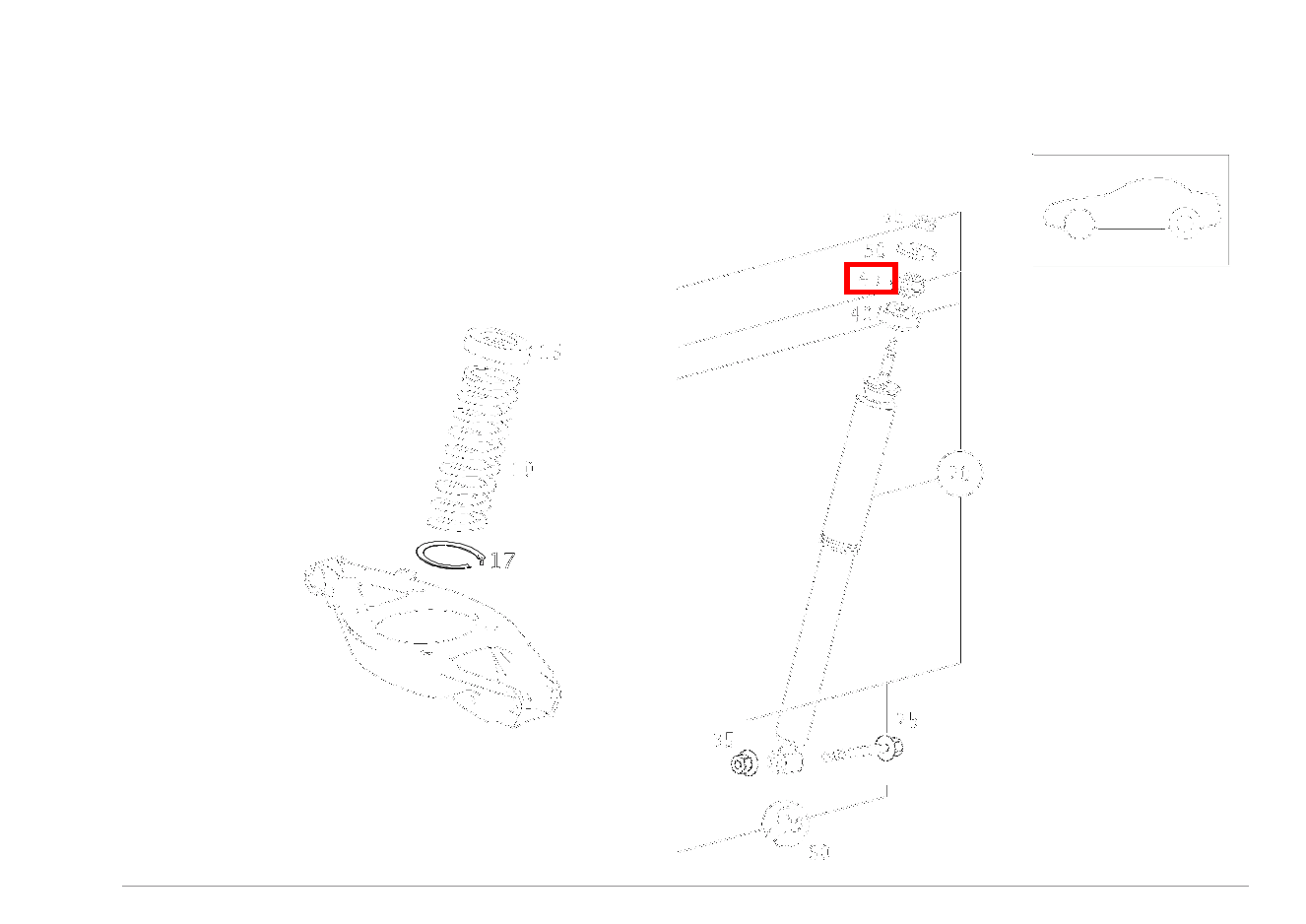 ELASTOMERRING STOSSDAEMPFER AN RAHMEN SLK 320 AMG KOMP 170 ELASTOMERRING STOSSDAEMPFER AN RAHMEN SLK 320 AMG KOMP 170