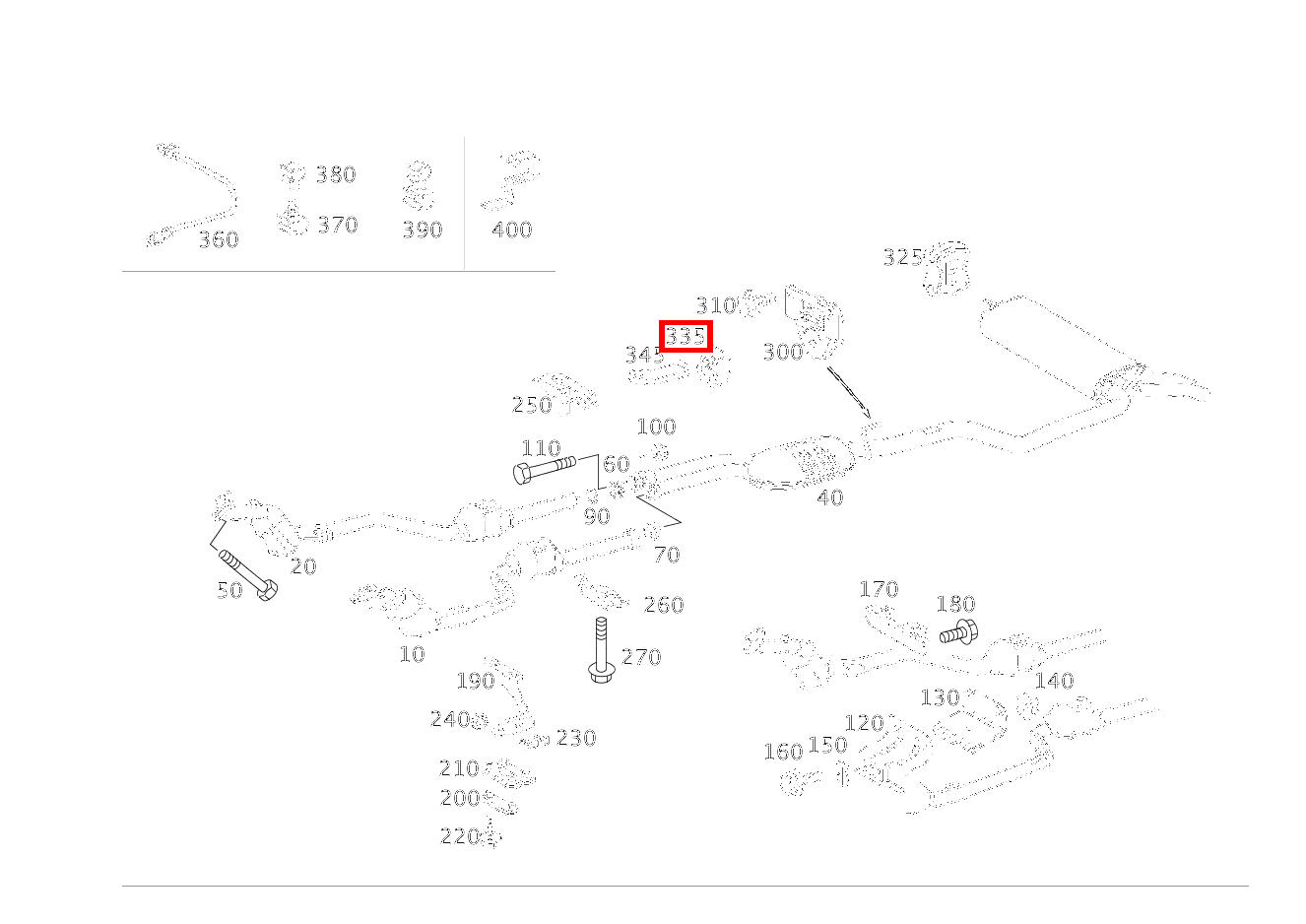 Aufhängering GELENKWELLENLAGER E280 210