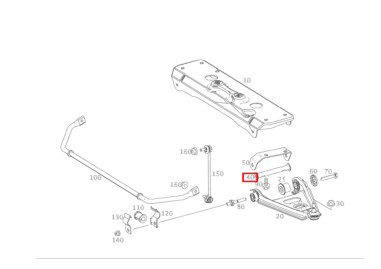 Abstandsrohr DREIECKLENKER AN ACHSTRAEGER fortwo coupé mhd 52 kW 460 Abstandsrohr DREIECKLENKER AN ACHSTRAEGER fortwo coupé mhd 52 kW 460